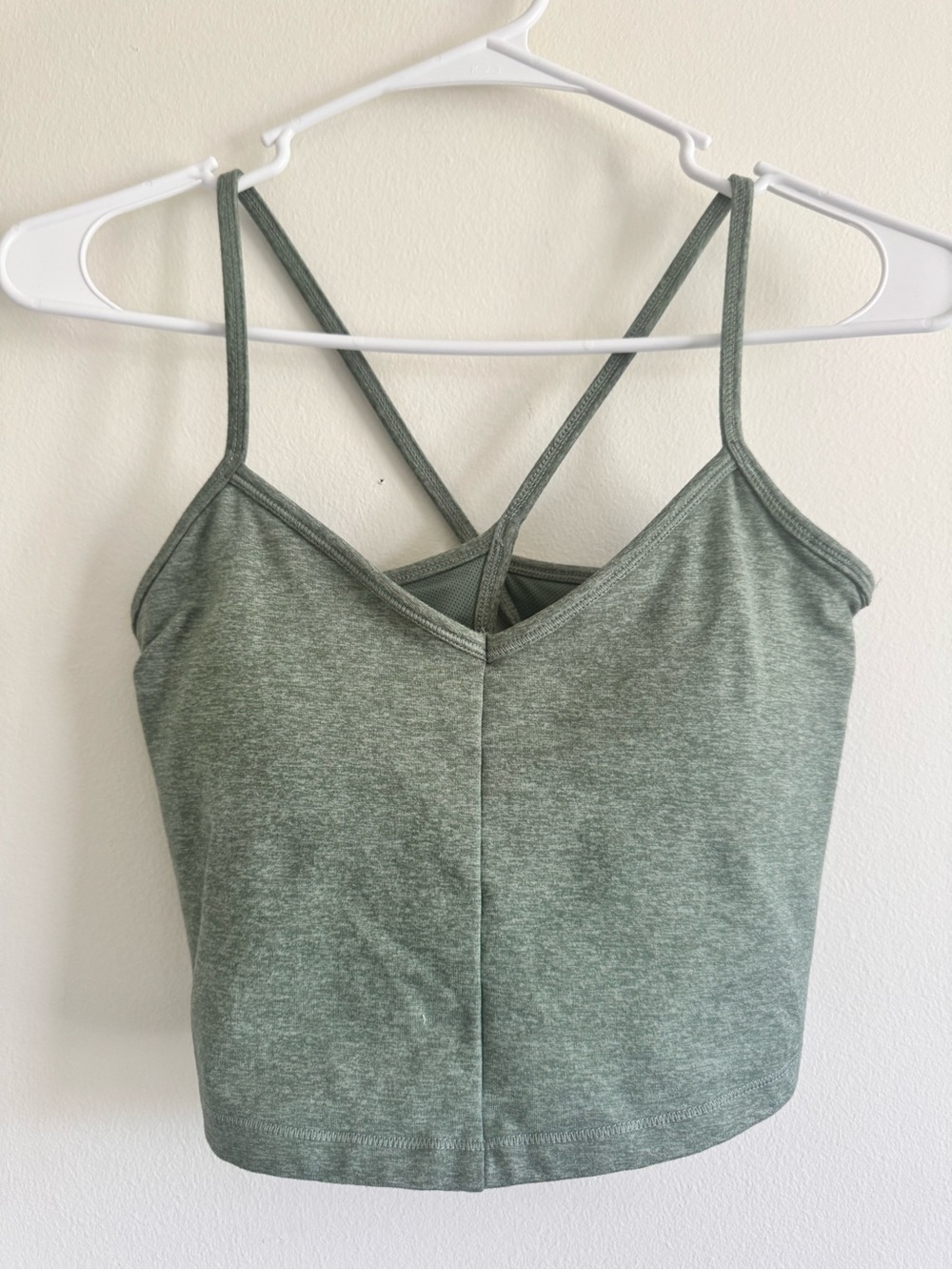 all in motion Sage Green Athletic Cropped Tank